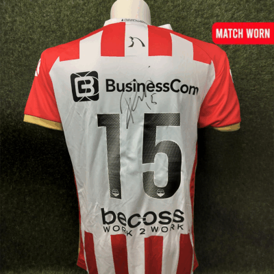Matchworn Top Oss – Lorenzo Pique 15