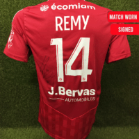 Match Worn Signed Stade Brest -Loïc Remy 14 - Afbeelding 2